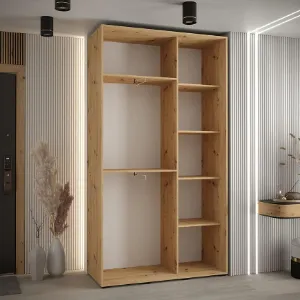 Obrazek Szafa 45 Canaris 1 140 artisan/czarny/silver