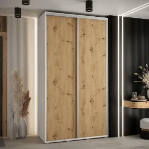 Obrazek Szafa 45 Canaris 1 140 biały/artisan/silver