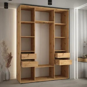 Obrazek Szafa 45 Canaris 1 170 artisan/czarny