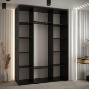 Obrazek Szafa 45 Canaris 1 170 czarny/biały/gold