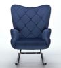 Obrazek Fotel bujany Evia granatowy