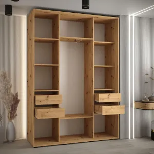 Obrazek Szafa 45 Canaris 1 200 artisan/czarny