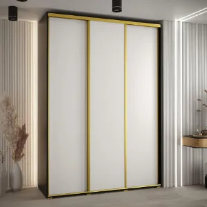 Obrazek Szafa 45 Canaris 1 200 czarny/biały/gold