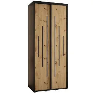 Obrazek Szafa 45 Canaris 12 100 czarny/artisan/czarny