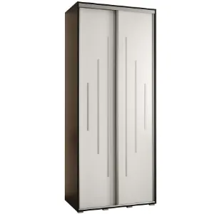 Obrazek Szafa 45 Canaris 12 100 czarny/biały/silver