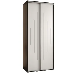 Obrazek Szafa 45 Canaris 12 110 czarny/biały/silver