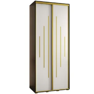 Obrazek Szafa 45 Canaris 12 110 czarny/biały/gold