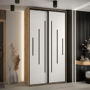 Obrazek Szafa 45 Canaris 12 140 artisan/biały/czarny