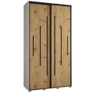 Obrazek Szafa 45 Canaris 12 140 biały/artisan/czarny