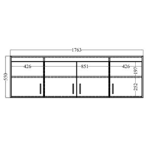 Obrazek Nadstawka Do Szafy Elena 4d Dąb Sonoma