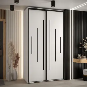 Obrazek Szafa 45 Canaris 12 140 biały/czarny