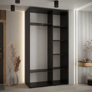 Obrazek Szafa 45 Canaris 12 140 czarny/artisan/czarny