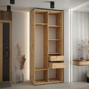 Obrazek Szafa 45 Canaris 12 120 artisan/czarny/czarny