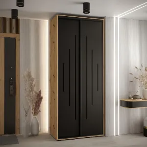 Obrazek Szafa 45 Canaris 12 120 artisan/czarny/czarny