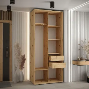 Obrazek Szafa 45 Canaris 12 120 artisan/czarny/silver