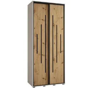 Obrazek Szafa 45 Canaris 12 120 biały/artisan/czarny