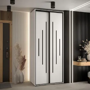 Obrazek Szafa 45 Canaris 12 120 biały/czarny