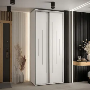 Obrazek Szafa 45 Canaris 12 120 biały/silver