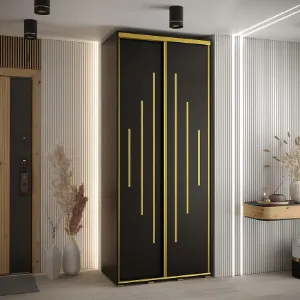 Obrazek Szafa 45 Canaris 12 120 czarny/gold