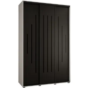 Obrazek Szafa 45 Canaris 12 160 biały/czarny/czarny