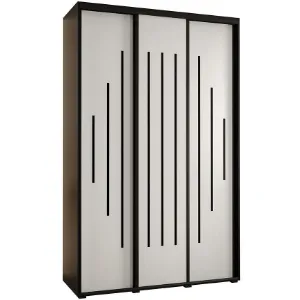 Obrazek Szafa 45 Canaris 12 150 czarny/biały/czarny