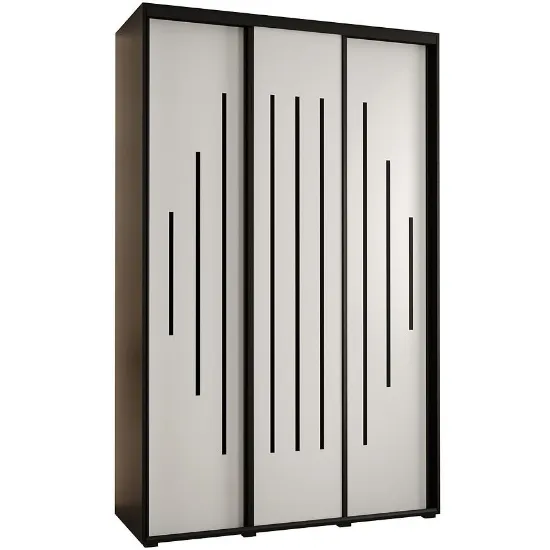 Obrazek Szafa 45 Canaris 12 150 czarny/biały/czarny