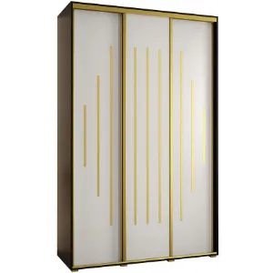 Obrazek Szafa 45 Canaris 12 150 czarny/biały/gold