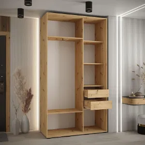 Obrazek Szafa 45 Canaris 12 130 artisan/biały/czarny