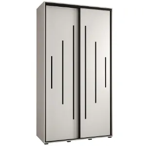 Obrazek Szafa 45 Canaris 12 130 biały/czarny