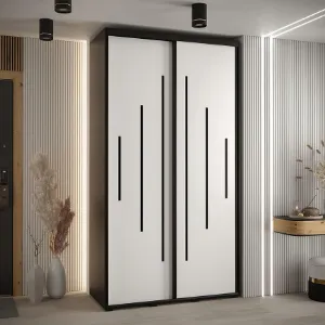 Obrazek Szafa 45 Canaris 12 130 czarny/biały/czarny