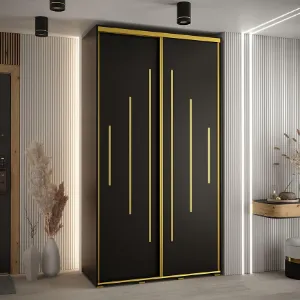 Obrazek Szafa 45 Canaris 12 130 czarny/gold