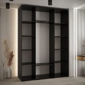 Obrazek Szafa 45 Canaris 12 180 czarny/biały/gold