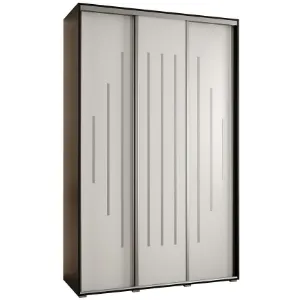 Obrazek Szafa 45 Canaris 12 170 czarny/biały/silver