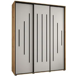 Obrazek Szafa 45 Canaris 12 190 artisan/biały/czarny