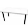 Obrazek Biurko Gamingowe Low Białe 120x60x2.8 Model 0