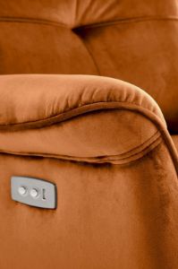 Obrazek Fotel z funkcją relaks Semi cynamonowy