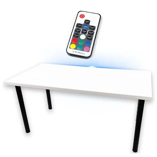 Obrazek Biurko Gamingowe Top Białe 120x60x2.8 Model 1