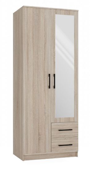 Obrazek Szafa Graviola 80 z lustrem sonoma