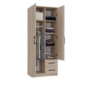 Obrazek Szafa Graviola 80 z lustrem sonoma