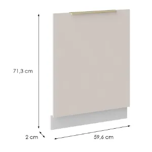 Obrazek Front zmywarki Nicea 713x596 beż piaskowy