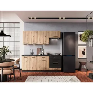 Obrazek Szafka kuchenna Anika D80ZL artisan/grafit