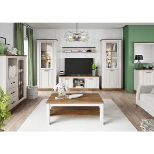 Obrazek Ława 41 Country dąb stirling/sosna andersen