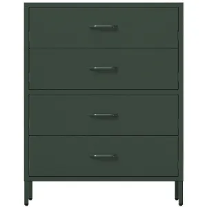 Obrazek Komoda Metalowa Carla Modern Bottle Green