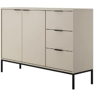 Obrazek Komoda Austin Kaszmir/Czarny