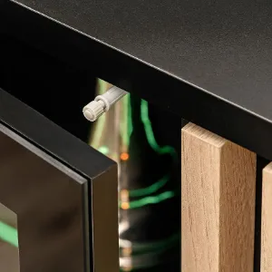 Obrazek Komoda Cameron ZHJ CM SB czarny/hickory jackson