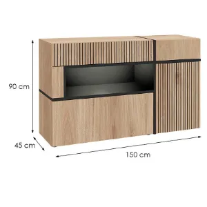 Obrazek Komoda Cross HJZ CS SB hickory jackson