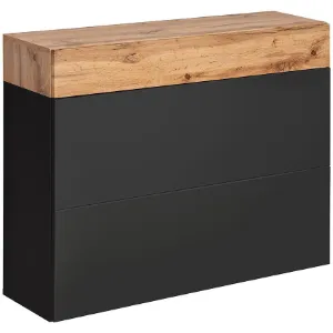 Obrazek Komoda Easy  WTZ EY TYP 09 wotan/czarny