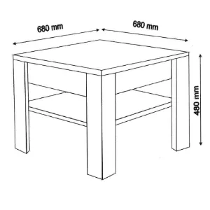 Obrazek Stolik Pablo d.sonoma