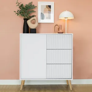 Obrazek Komoda 1D3S Barcelona biała