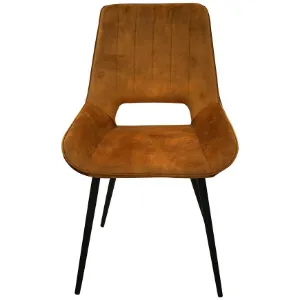 Obrazek Krzesło Quinn TC-1780V musztardowy